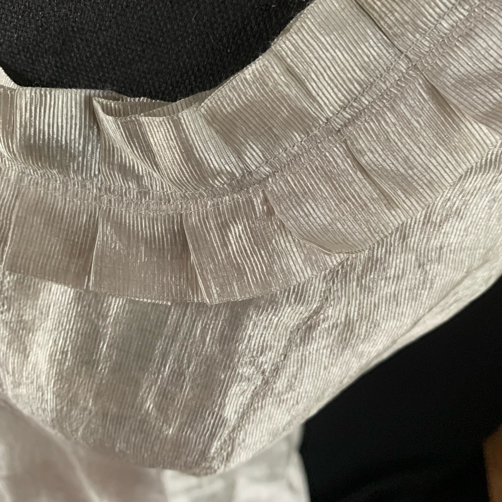 Badgley Mischka Champagne Shimmer Fit & Flare Cocktail Dress 2/4 - Picture 11 of 15